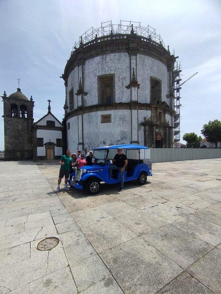 Guests enjoying a private electric tuk tuk tour with Invictuk Tours in Porto